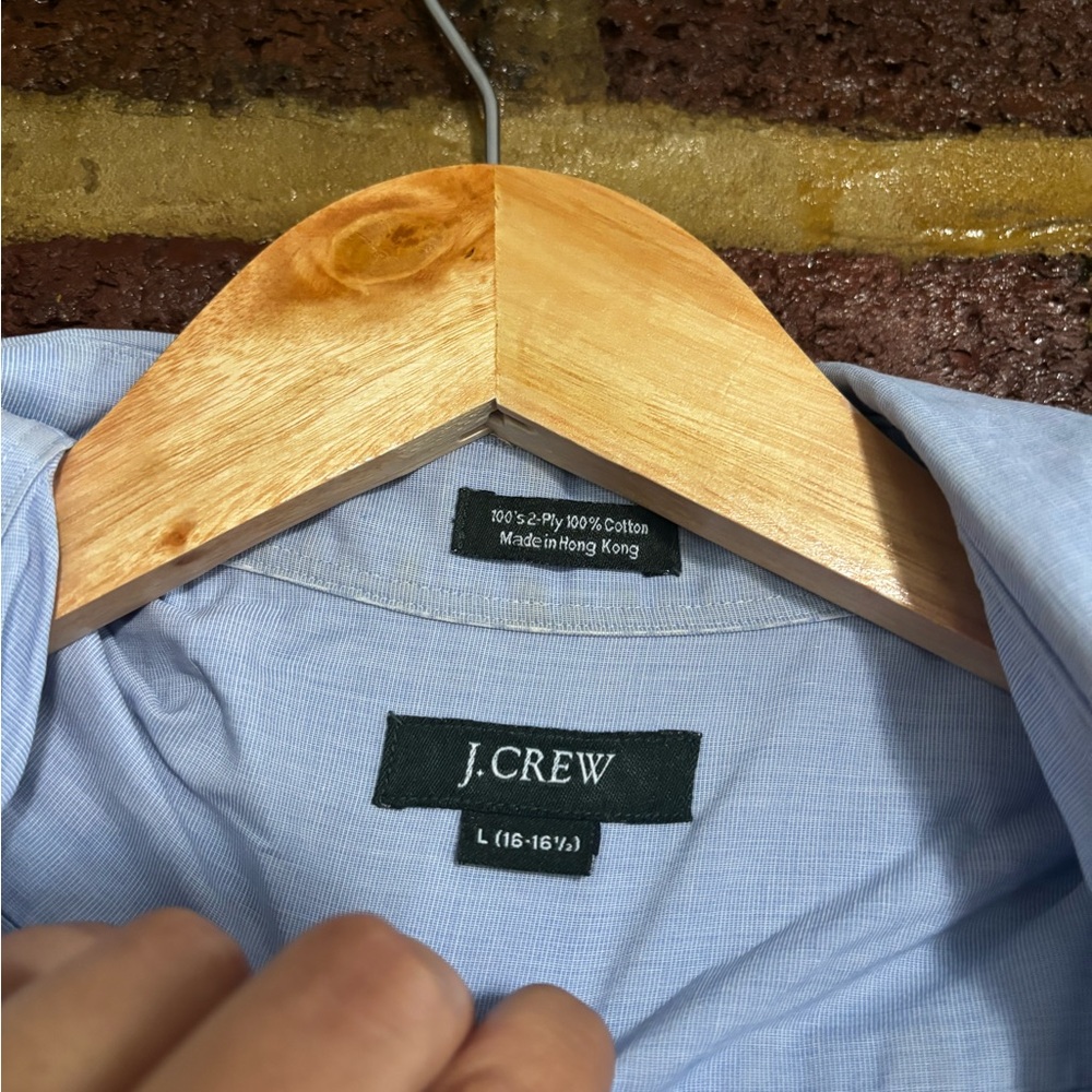 J. Crew Men's Sky Blue Dress Shirt